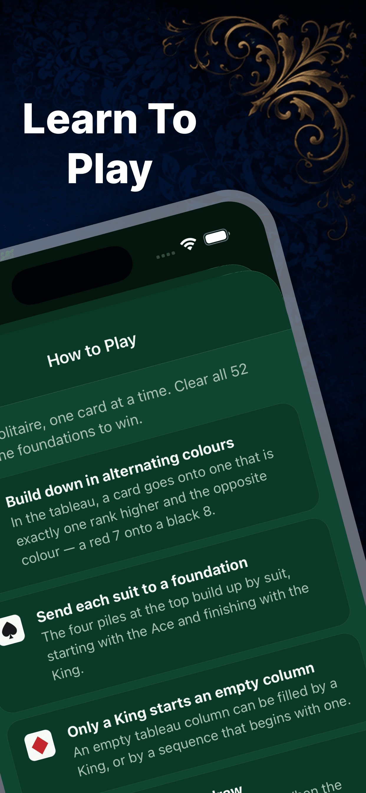 Elegant Solitaire screenshot
