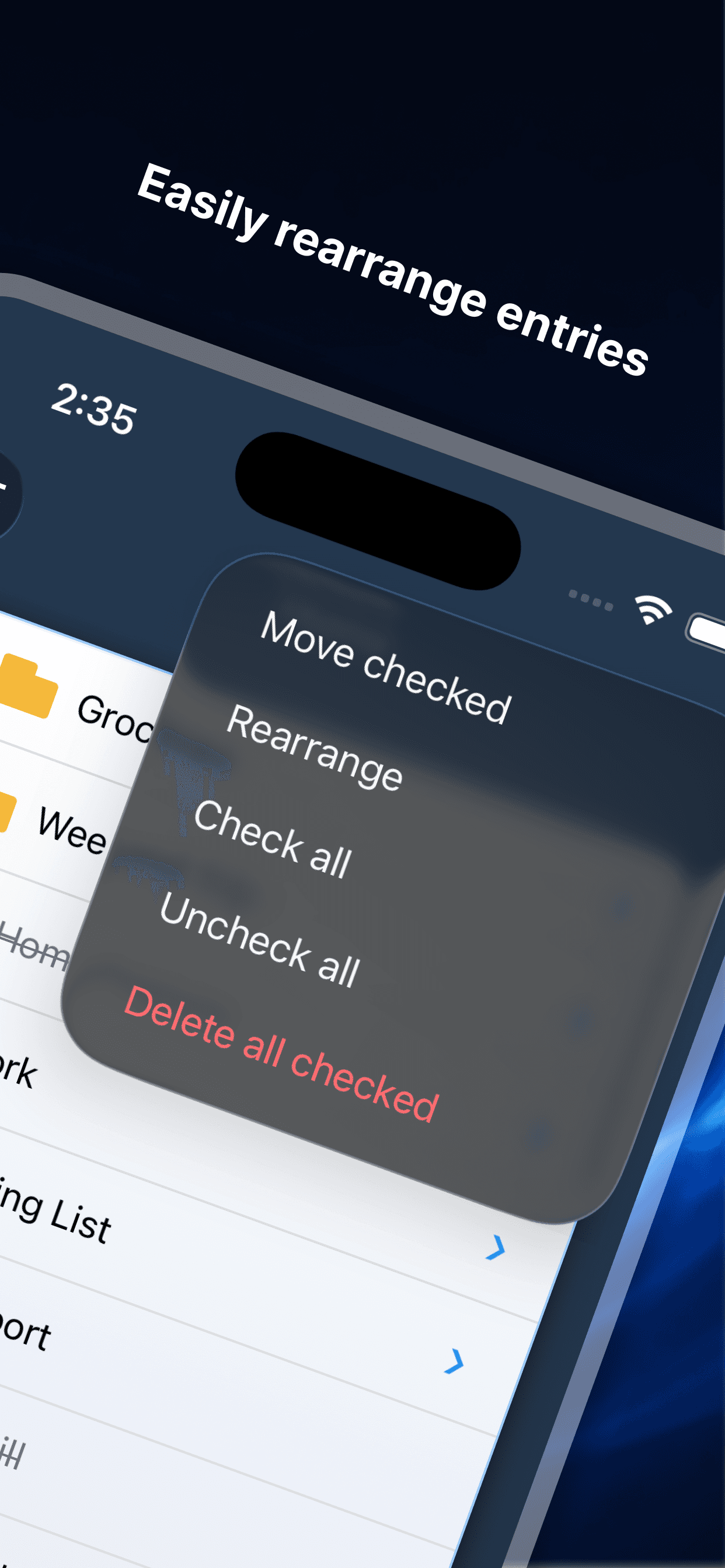 Lightning List screenshot 3